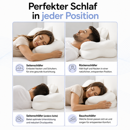 ErgoCloud™ Almohada Tensiones Cervicales - simplemente sueña despierto