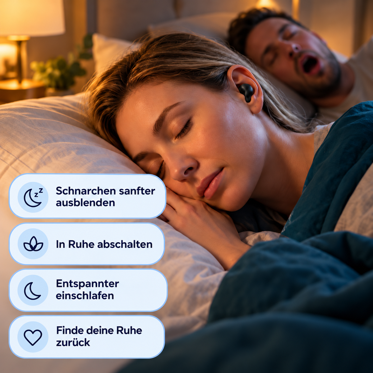DreamBuds™ – Schluss mit Schnarchnächten
