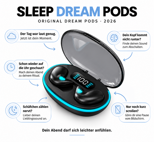 DreamBuds™ – Schluss mit Schnarchnächten