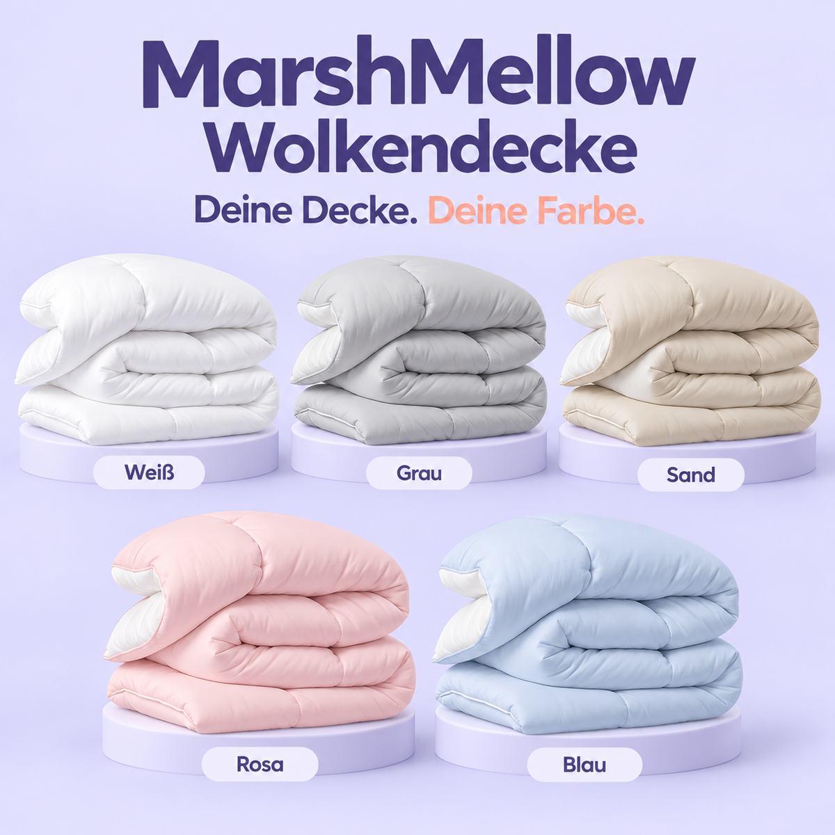 MarshMellow Wolkendecke Wolkenweich – nie wieder platte Decke.