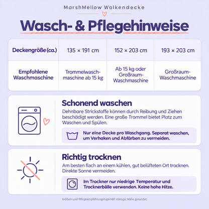 MarshMellow Wolkendecke Wolkenweich – nie wieder platte Decke.